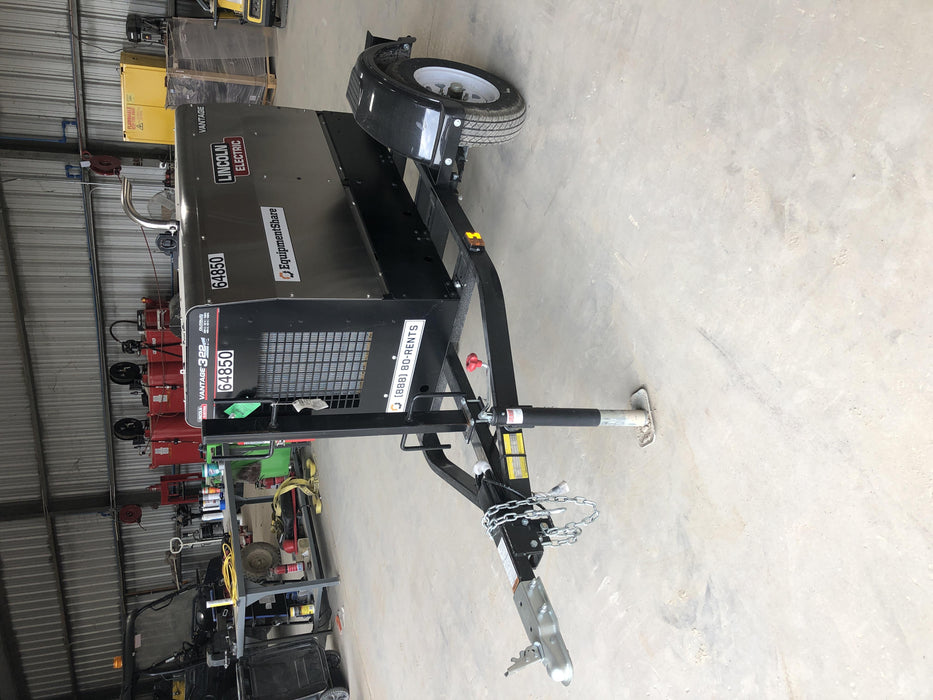 2020 Lincoln Electric Vantage 322 Welder Ready-Pak 3, w/ GPS & Decals (includes trailer, cable rack, fender light kit)