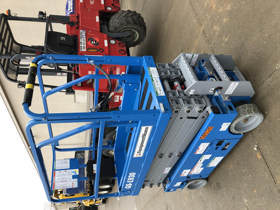 2019 Genie GS-1930 Fixed Rails with Chain Entry