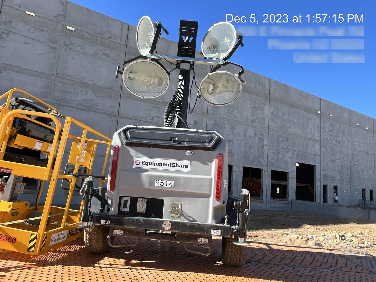 Wacker Neuson LTV6K-MH Wacker Neuson LTV6L Towable Light Tower - Kubota Engine