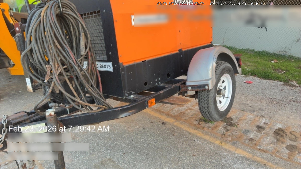 2022 Lincoln Electric LE400 Kubota V1505, Trlr, Cable Rack, Light Kit, ES Decals, T3