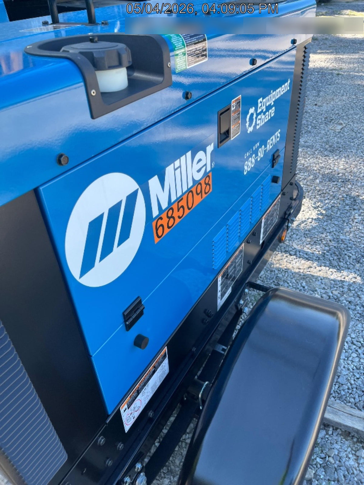 2026 MILLER ELECTRIC BIG BLUE 400