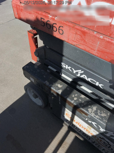 2017 Skyjack SJIII-3219 SJ3219, Trojan Battery Set, Extended Warranty 5yr/5k hr