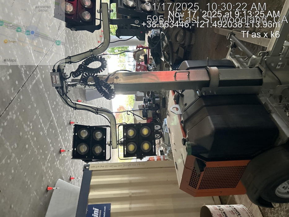 2024 Wanco WLTT-4MM4K Diesel, Deep Sea Controller, Shore Power Plug, Auto Start, (4) 350W LED Floodlights, 4kW Generator, 60 Gal Fuel Tank, 2" Ball, T3