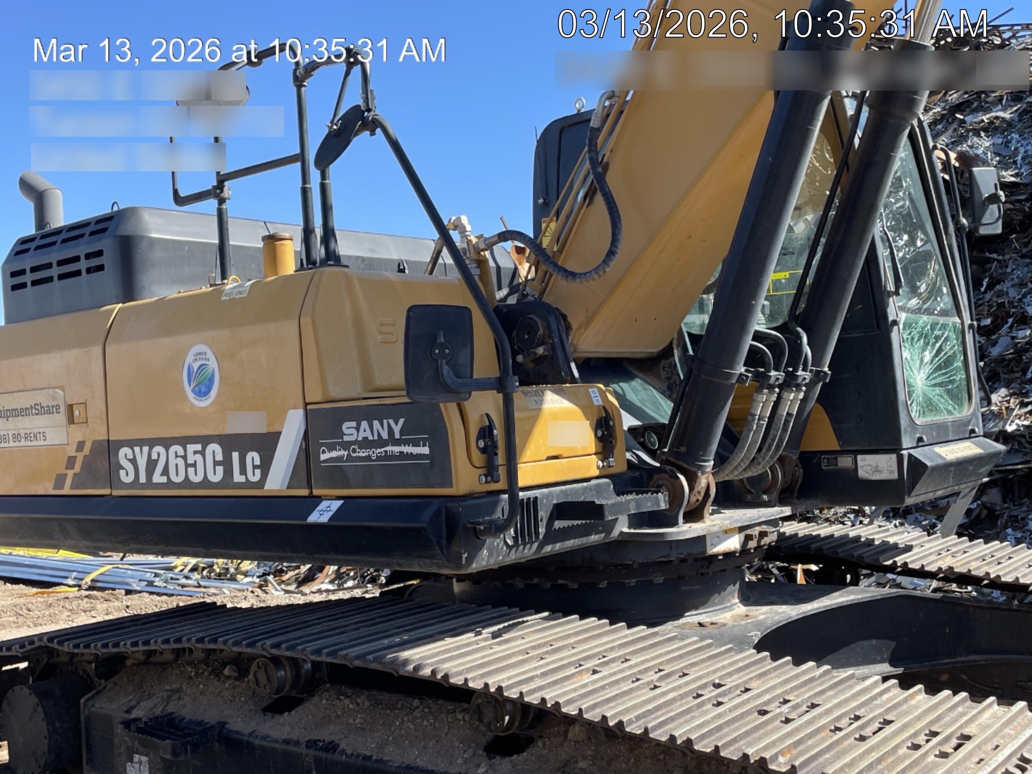2020 SANY SY265C LC