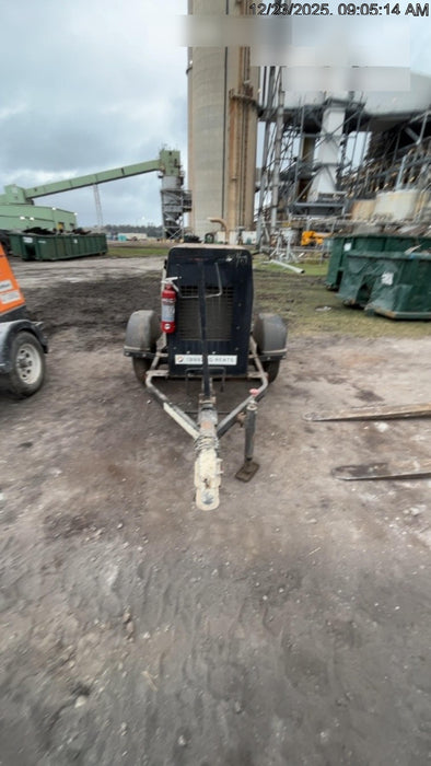 2019 Lincoln Electric Vantage 322 Welder Ready-Pak 3, Two wheel trailer, Fender and Light kit, Cable Rack