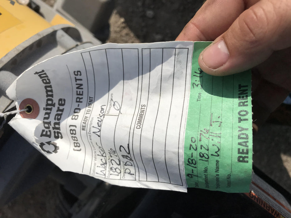 2018 WACKER NEUSON PDT2