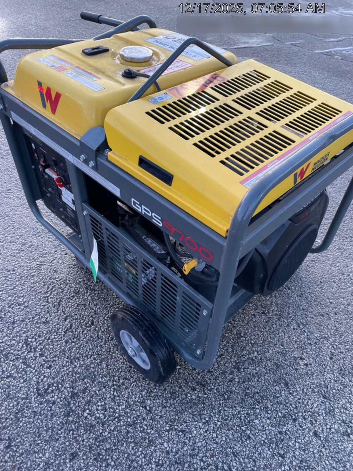 2020 WACKER NEUSON GPS9700V