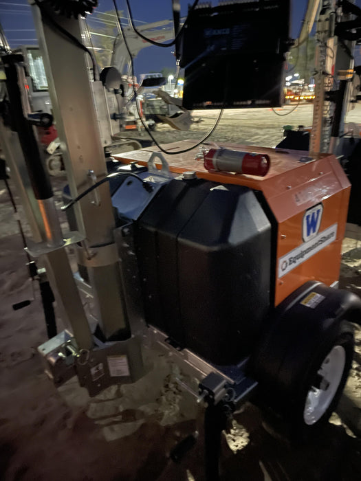 2024 Wanco WLTT-4MM4K Diesel, Deep Sea Controller, Shore Power Plug, Auto Start, (4) 350W LED Floodlights, 4kW Generator, 60 Gal Fuel Tank, 2" Ball, T3