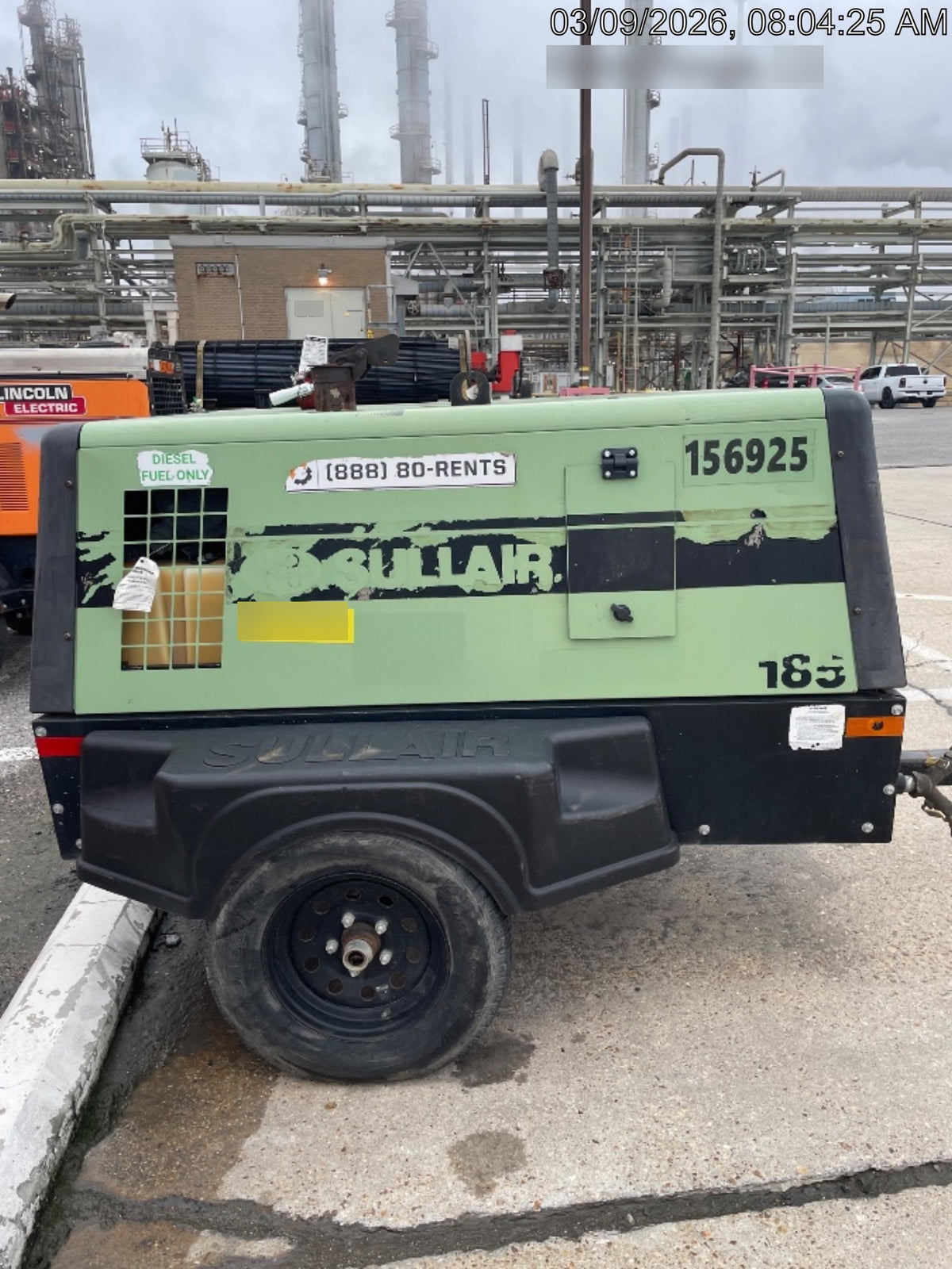 2021 SULLAIR 185D-DPQ KU4F