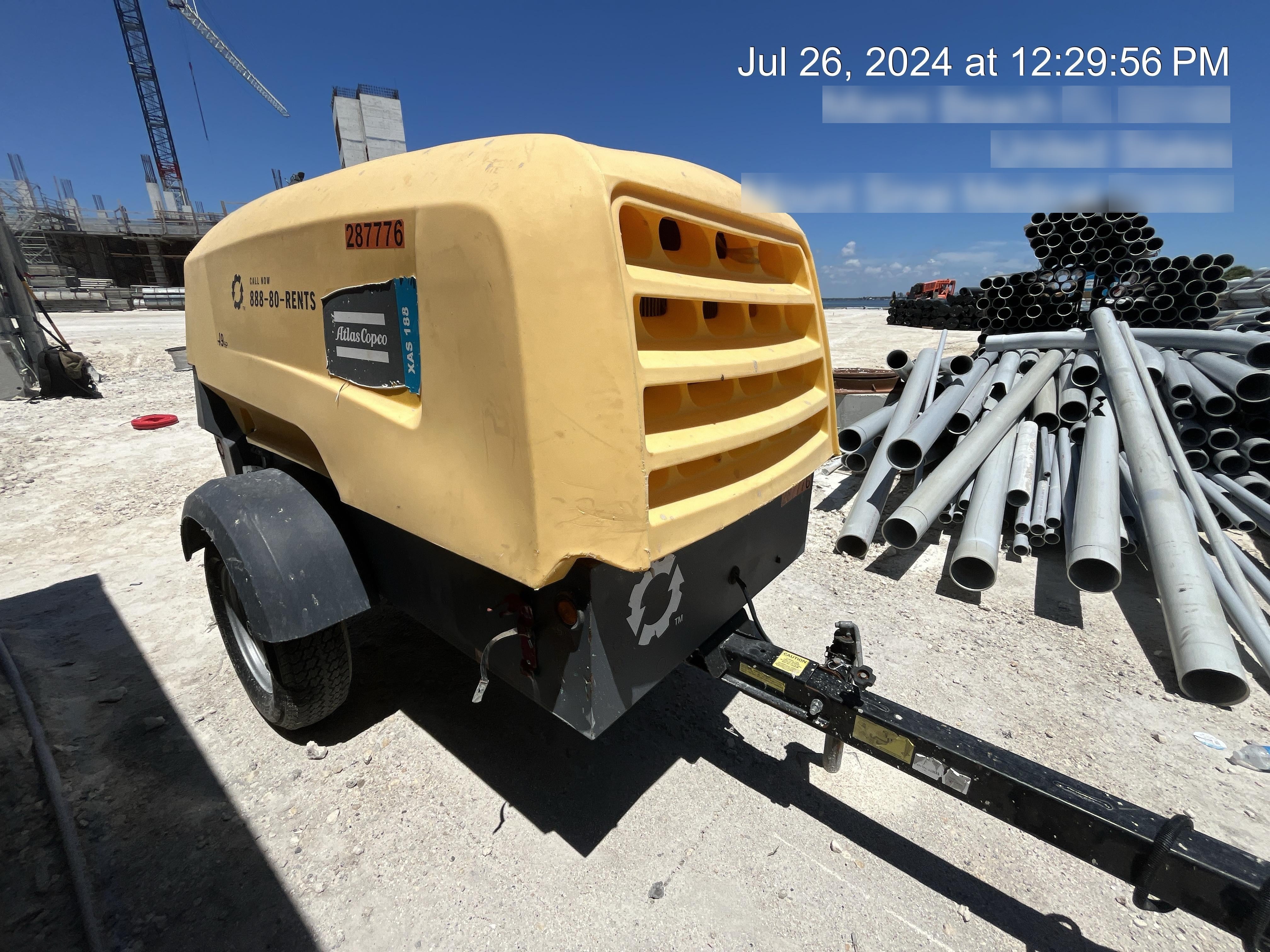 2023 ATLAS COPCO XAS188 CWK