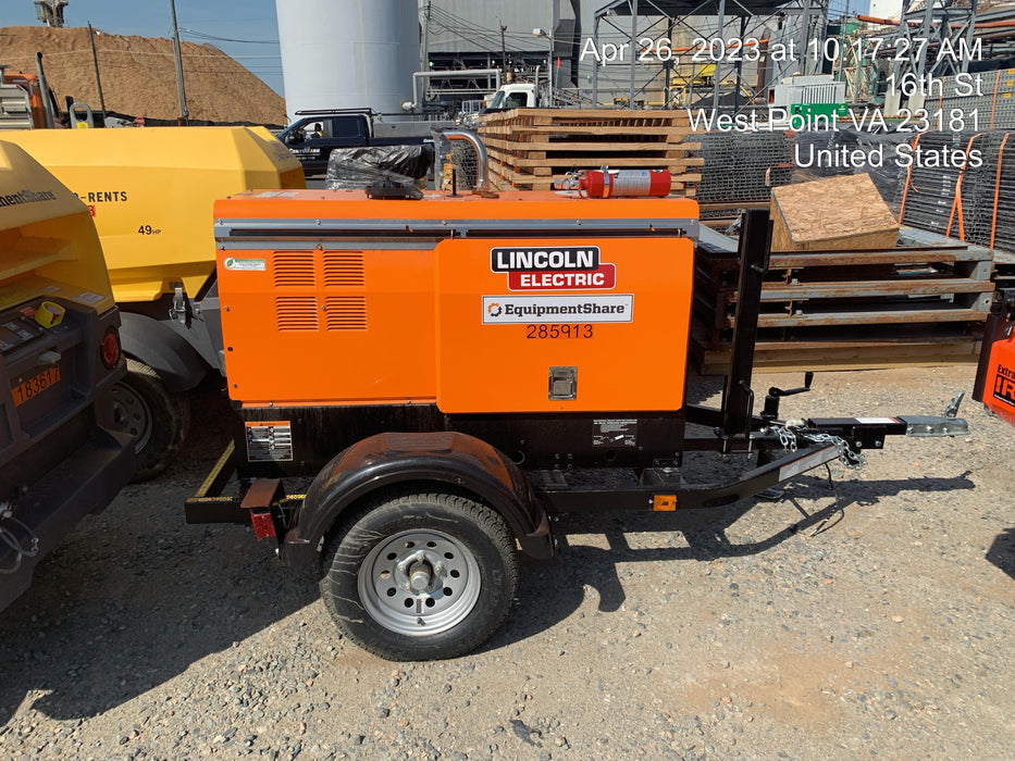 2022 Lincoln Electric LE400 Kubota V1505, Trlr, Cable Rack, Light Kit, ES Decals, T3