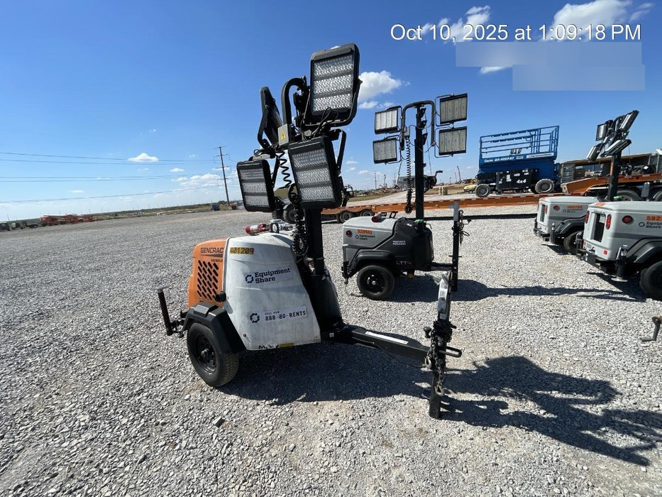 2024 Generac MLT2 Diesel, Flex Switch 120V Input, Powerzone Controller, 
(4) 320W LED Lights, 4kW Generator, 39.9 Gal Fuel Tank, 2" Ball, T3