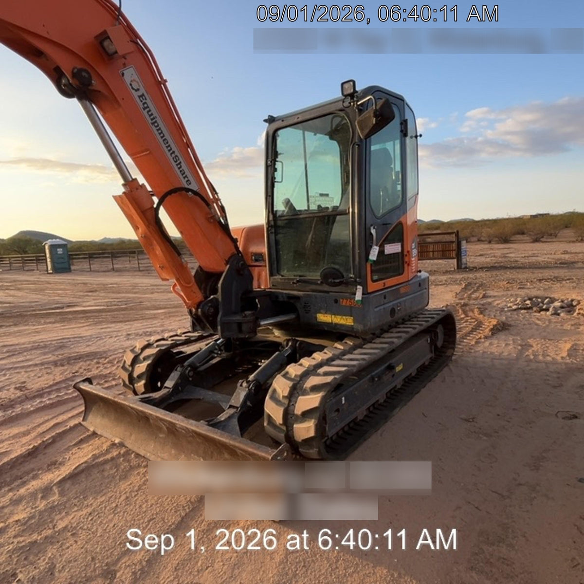 2020 DOOSAN DX85R-3
