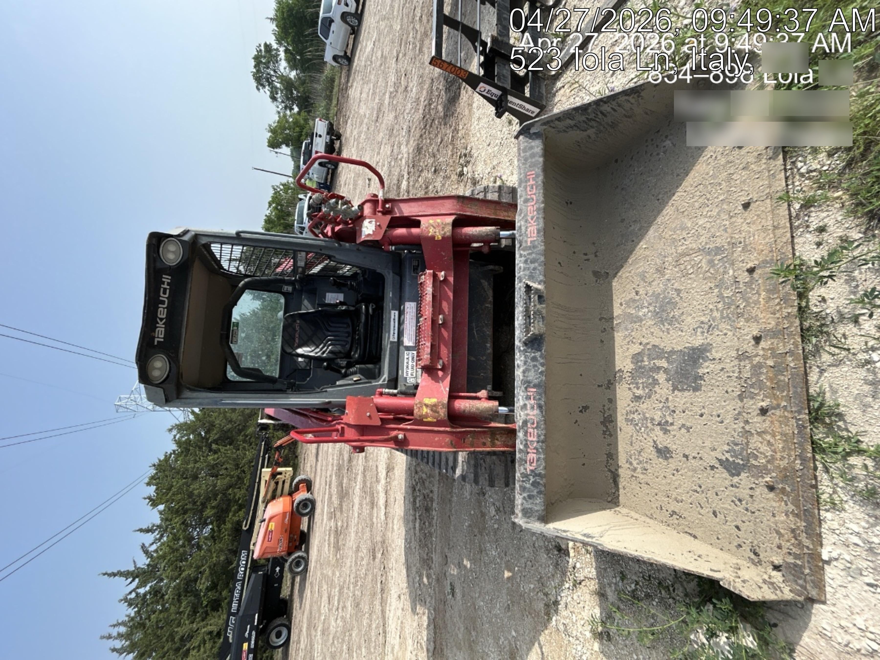 2020 Takeuchi TL12R2-R Canopy, Manual QC