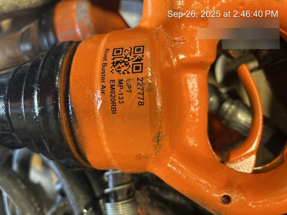 2022 MICHIGAN PNEUMATIC MP-133-ORANGE-NEP