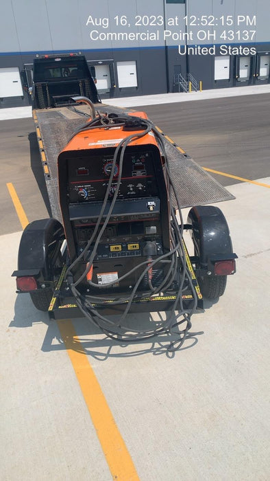 2021 Lincoln Electric Vantage 322 Vantage 322 Ready Pak 3 w/ Decals, ORANGE (includes trailer, cable rack, fender light kit) NO Telematics