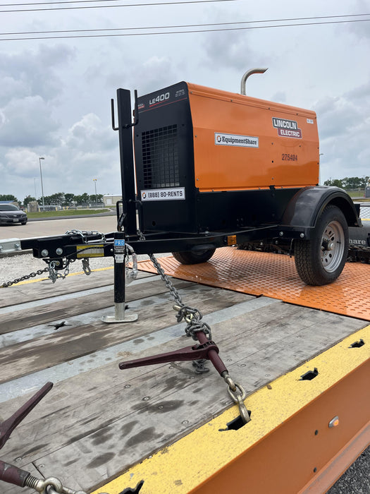 2022 Lincoln Electric LE400 Kubota V1505, Trlr, Cable Rack, Light Kit, ES Decals, T3