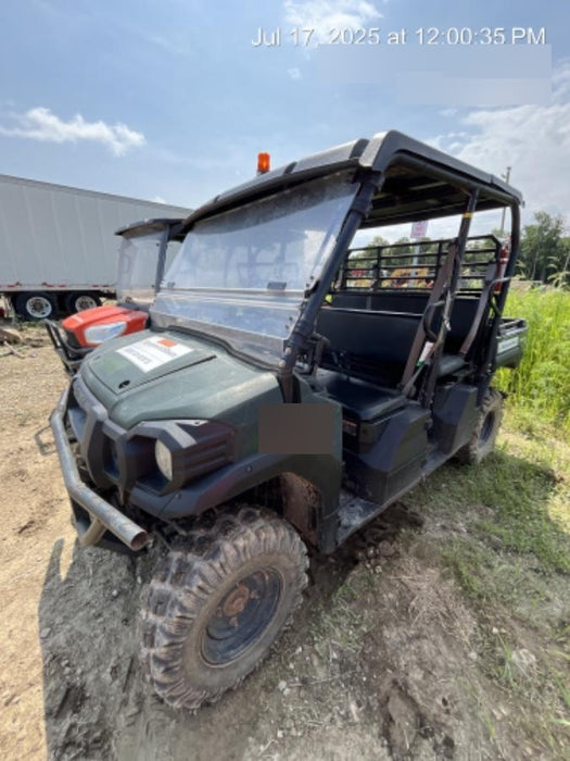 2019 Kawasaki Mule PRO-DXT Standard Options, Backup Alarm, Beacon, Plastic Hard Top, Poly Windshield, Horn Kit