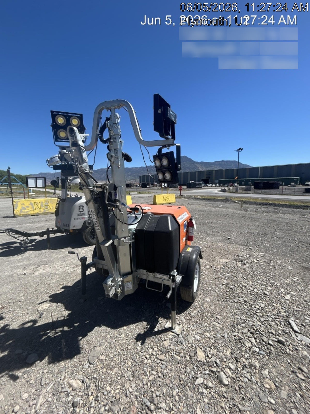 2024 Wanco WLTT-4MM4K Diesel, Deep Sea Controller, Shore Power Plug, Auto Start, (4) 350W LED Floodlights, 4kW Generator, 60 Gal Fuel Tank, 2" Ball, T3