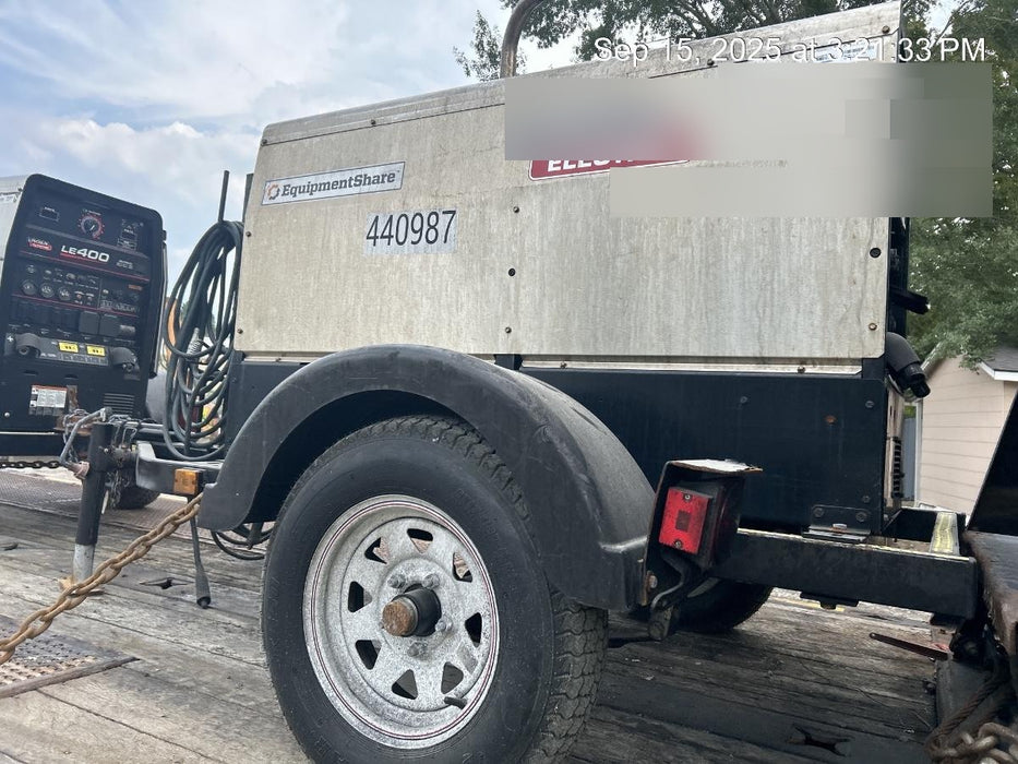 2024 Lincoln Electric LE400 Kubota V1505, Trlr, Cable Rack, Light Kit, ES Decals, T3