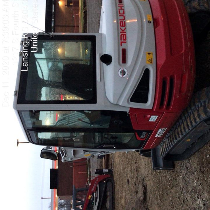 2020 Takeuchi TB240 CAB, AC/HEAT, THUMB