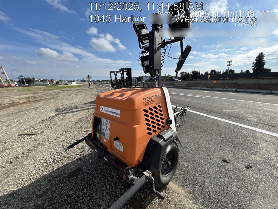 2023 Generac MLT2 Diesel, Flex Switch 120V Input, Powerzone Controller, (4) 320W LED Lights, 4kW Generator, 39.9 Gal Fuel Tank, 2" Ball, T3