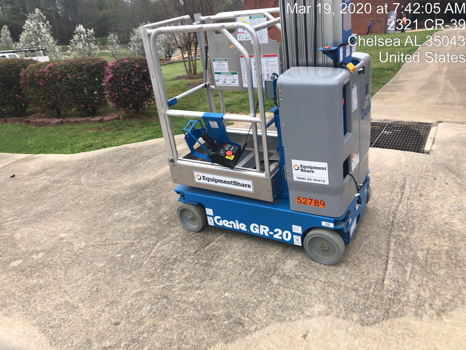 2019 GENIE GR-20