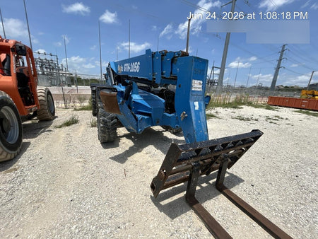 2017 Genie GTH-1056 Genie GTH1056, Solid Tires, 60" carriage, Open ROPS