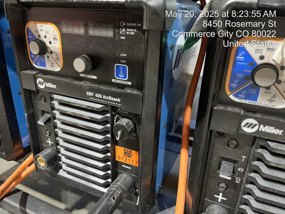 2025 MILLER ELECTRIC XMT 400