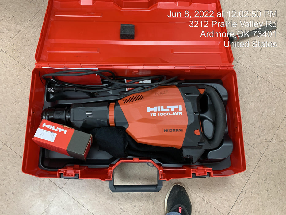 2021 HILTI TE 1000-AVR