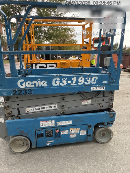 2016 Genie GS-1930 Genie GS1930 Scissor Lift