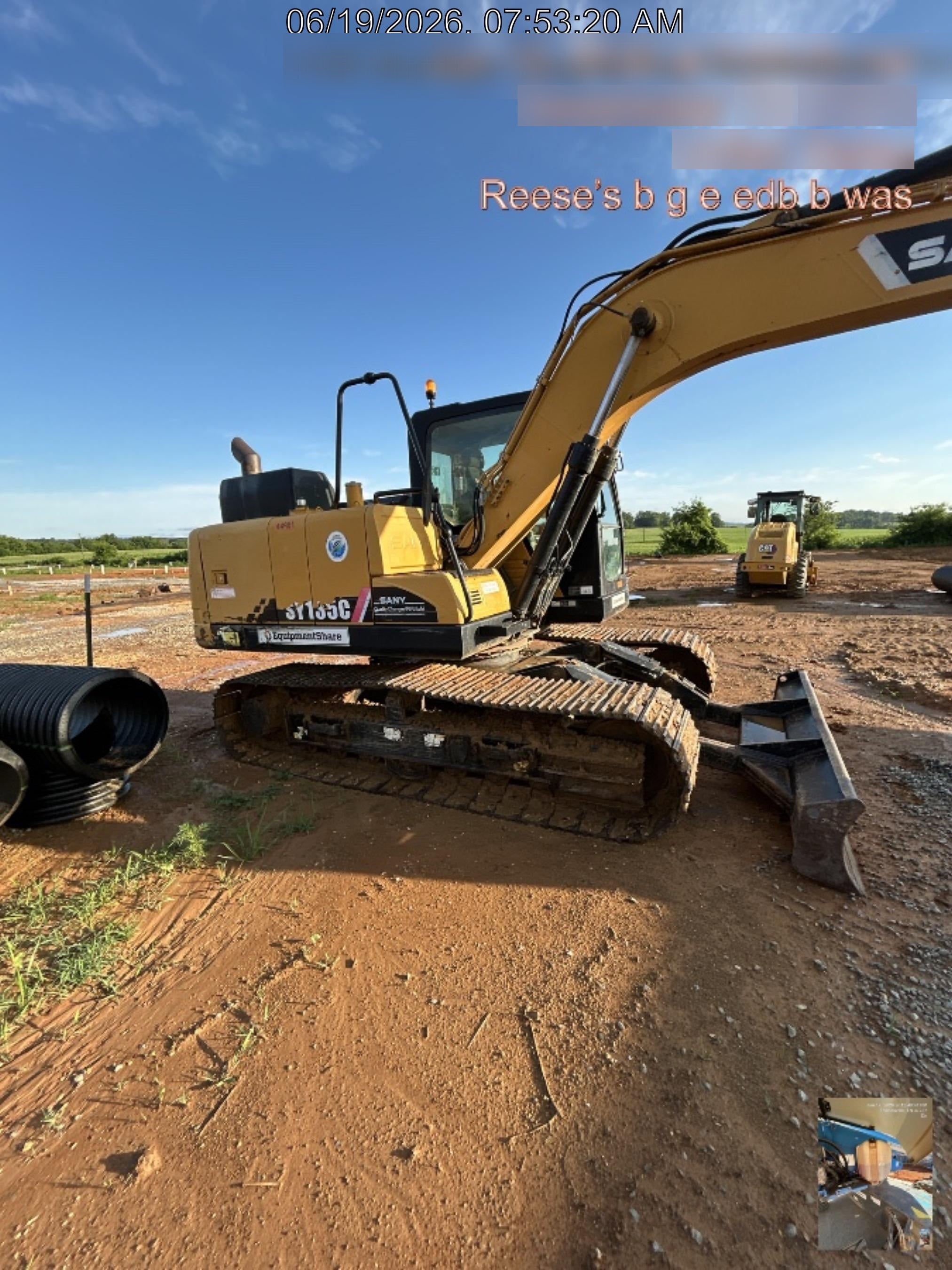 2019 SANY SY135C