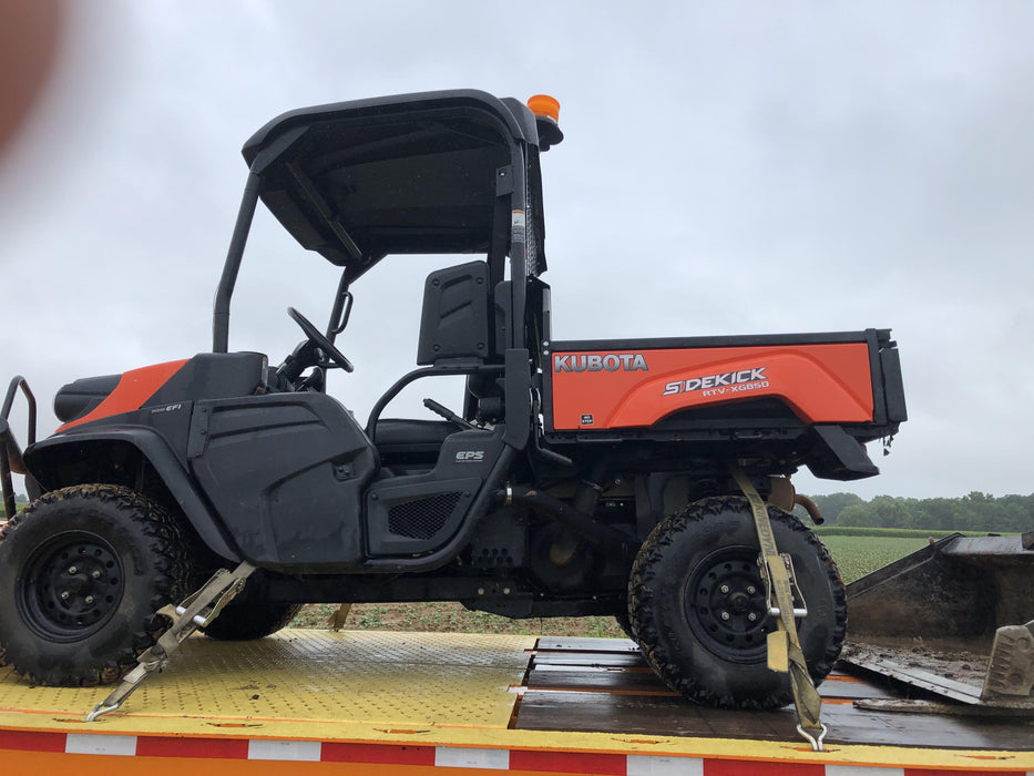 2019 Kubota RTV-XG850WL-H 4wd Utility Cart, Gas, 2 Seat, LED Strobe, Windshield Tempered Glass, Plastic Canopy, Wire Harness Kit, Backup Alarm
