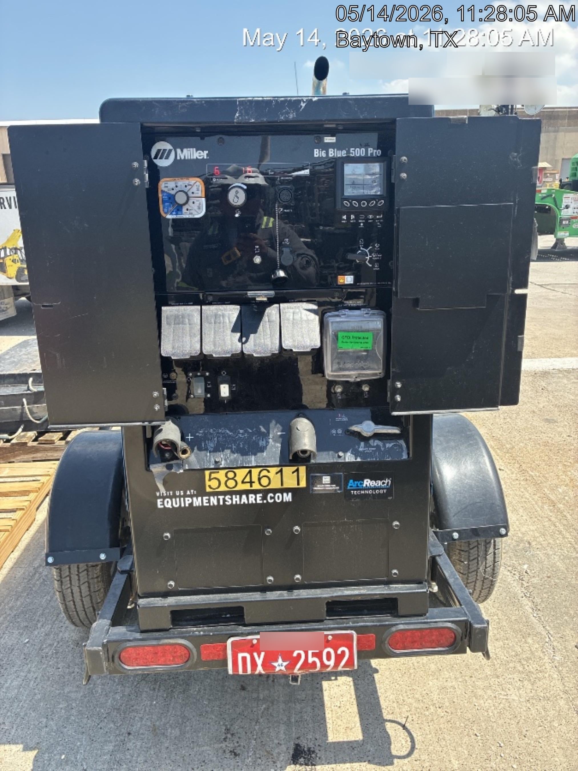 2025 MILLER ELECTRIC BIG BLUE 500