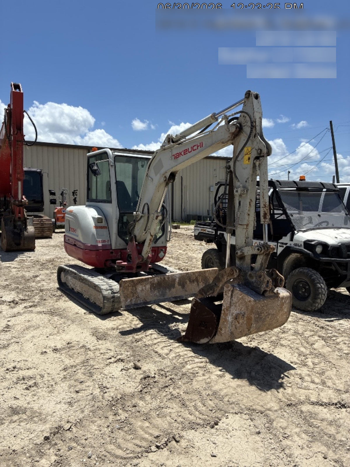 2020 Takeuchi TB-235-2CR Cab/Heat/Air, Rubber Tracks, Manual TAG QC