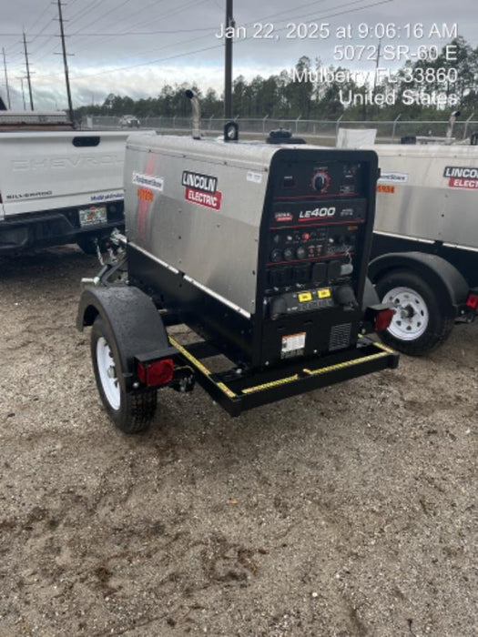2024 Lincoln Electric LE400 Kubota V1505, Trlr, Cable Rack, Light Kit, ES Decals, T3