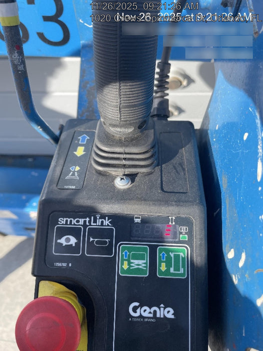 2019 Genie GS-4047 Folding rails with half height swing gate