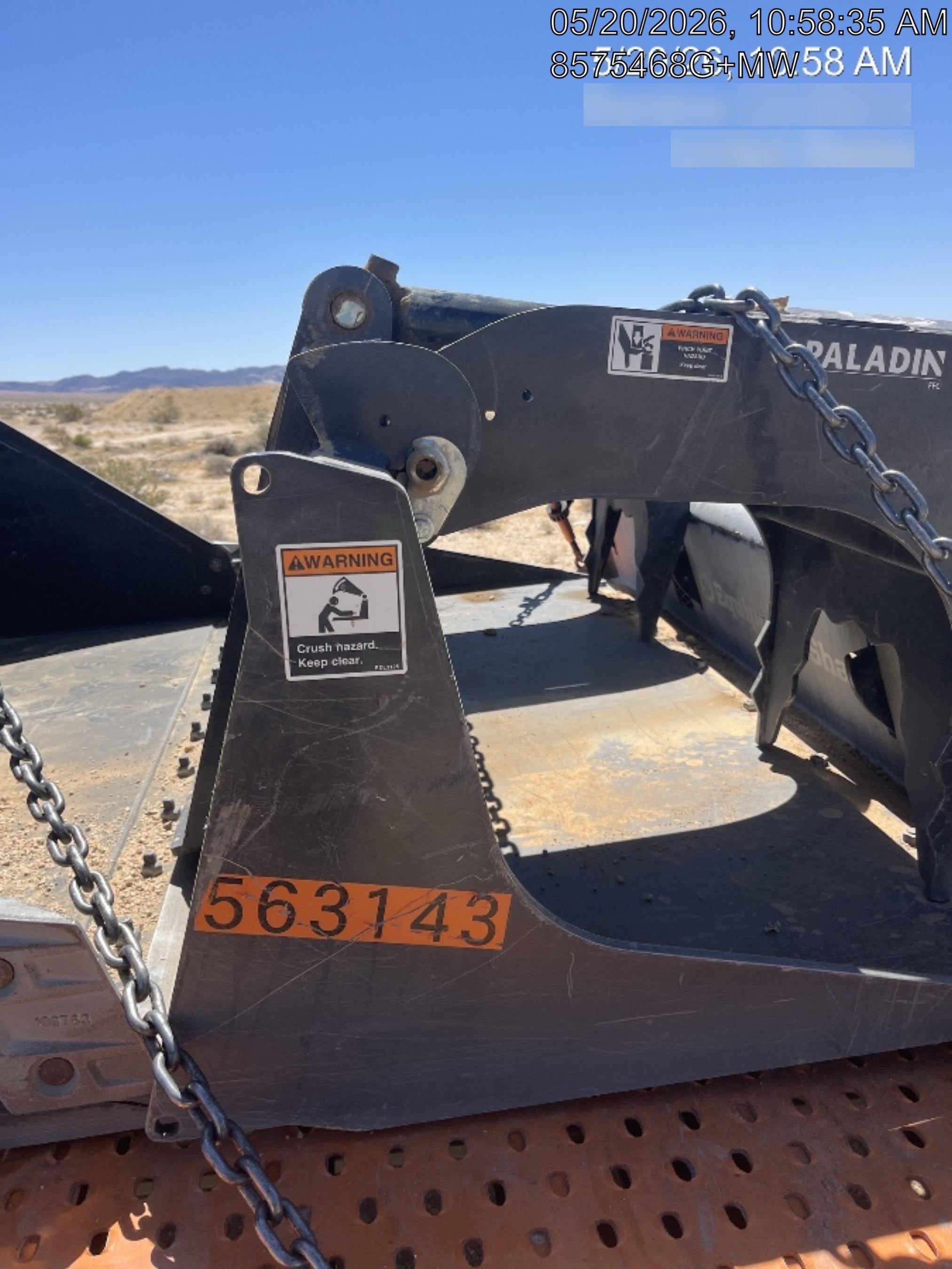 2025 PALADIN UTILITY GRAPPLE 11876-0022