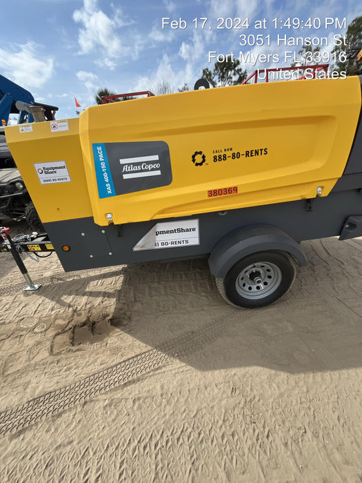2023 ATLAS COPCO XAS 400-150 PACE