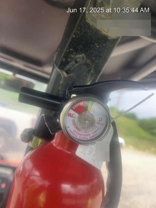 2021 Kubota RTV-X1140W-H Plastic Canopy, Windshield Acrylic Clear, LED Strobe Light, Wire Harness Kit, Back up Alarm