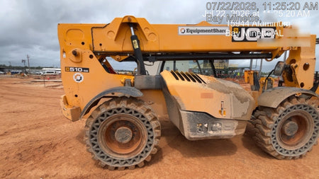 2020 JCB 510-56 Canopy, Solid Tires, Work Lights, Beacon, Aux Hydraulics, Back up Alarm, Lifting Eye, ES Decals