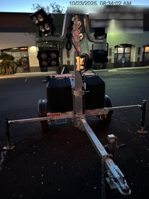 2024 Wanco WLTT-4MM4K Diesel, Deep Sea Controller, Shore Power Plug, Auto Start, (4) 350W LED Floodlights, 4kW Generator, 60 Gal Fuel Tank, 2" Ball, T3