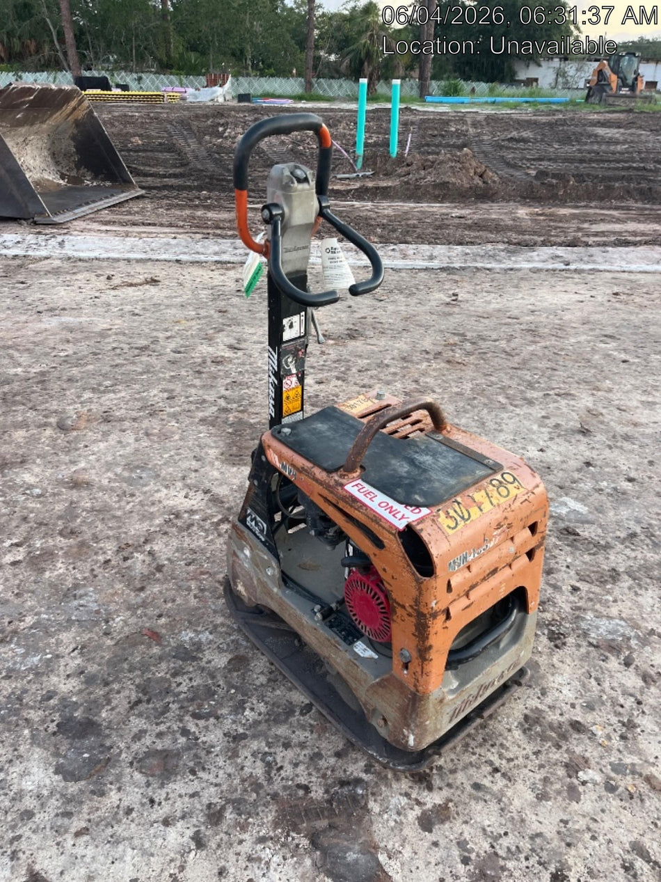 2023 Multiquip MVH158 Honda GX200, 17" Plate, Gas