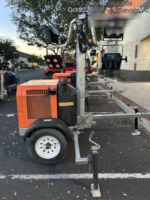 2024 Wanco WLTT-4MM4K Diesel, Deep Sea Controller, Shore Power Plug, Auto Start, (4) 350W LED Floodlights, 4kW Generator, 60 Gal Fuel Tank, 2" Ball, T3