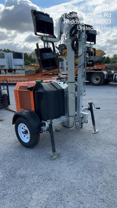 2024 Wanco WLTT-4MM4K Diesel, Deep Sea Controller, Shore Power Plug, Auto Start, (4) 350W LED Floodlights, 4kW Generator, 60 Gal Fuel Tank, 2" Ball, T3