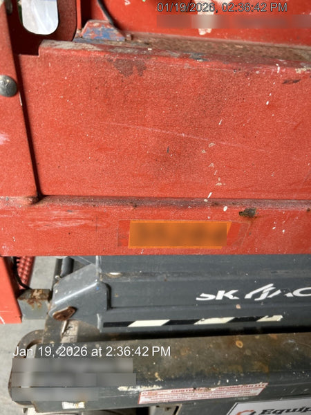 2019 Skyjack SJIII-3219 Standard Options, Trojan Batteries