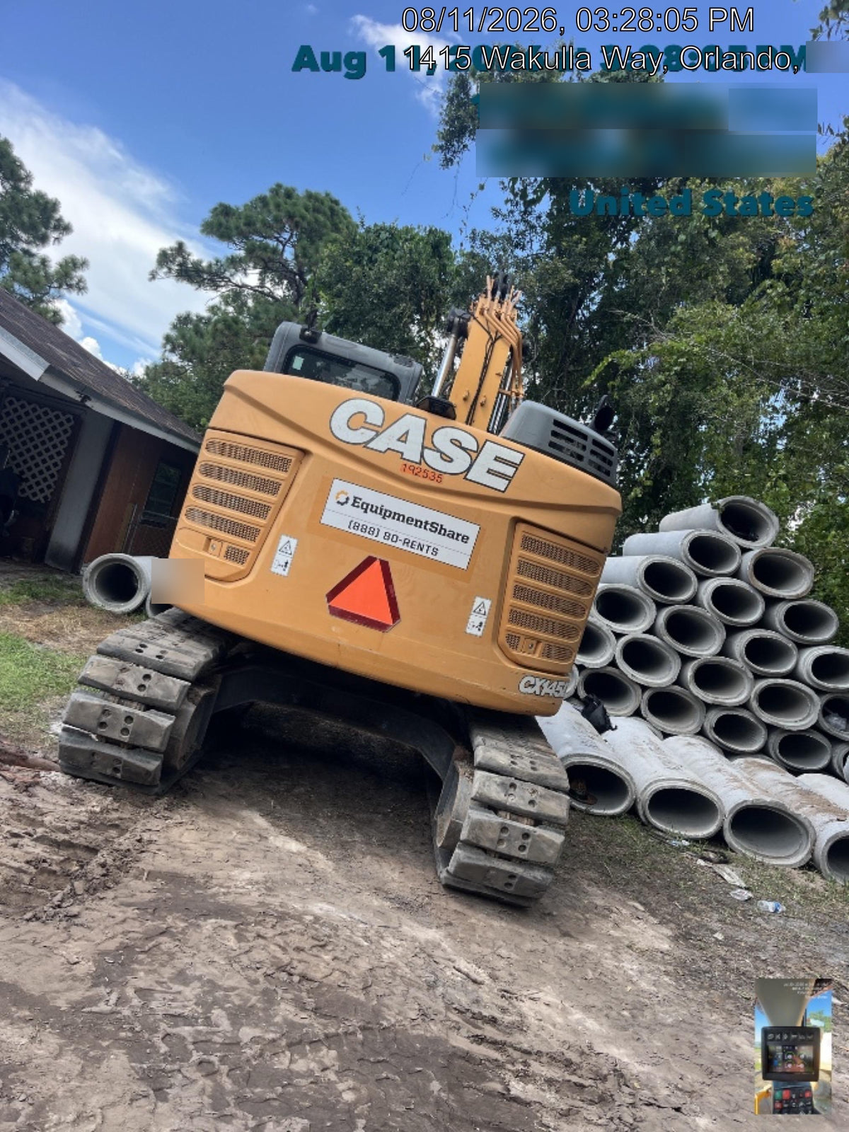 2018 CASE CX145D SR