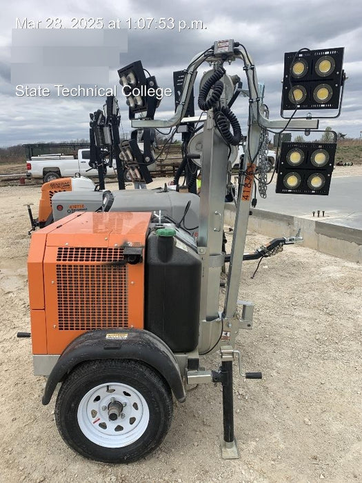 2024 Wanco WLTT-4MM4K Diesel, Deep Sea Controller, Shore Power Plug, Auto Start, (4) 350W LED Floodlights, 4kW Generator, 60 Gal Fuel Tank, 2" Ball, T3
