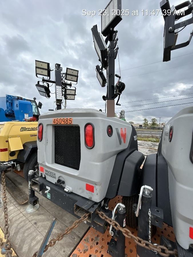 2024 Wacker Neuson LTT4 Diesel, Kohler KDW702, Deep Sea Controller, Auto Start, LED 320W, Bypass Outlet, T3