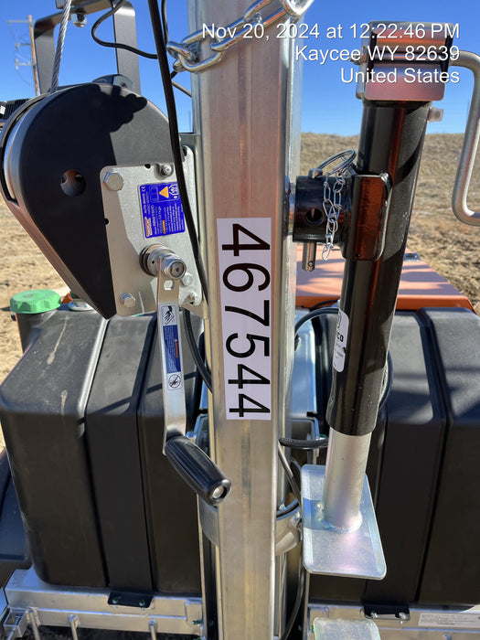 2024 Wanco WLTT-4MM4K Diesel, Deep Sea Controller, Shore Power Plug, Auto Start, (4) 350W LED Floodlights, 4kW Generator, 60 Gal Fuel Tank, 2" Ball, T3